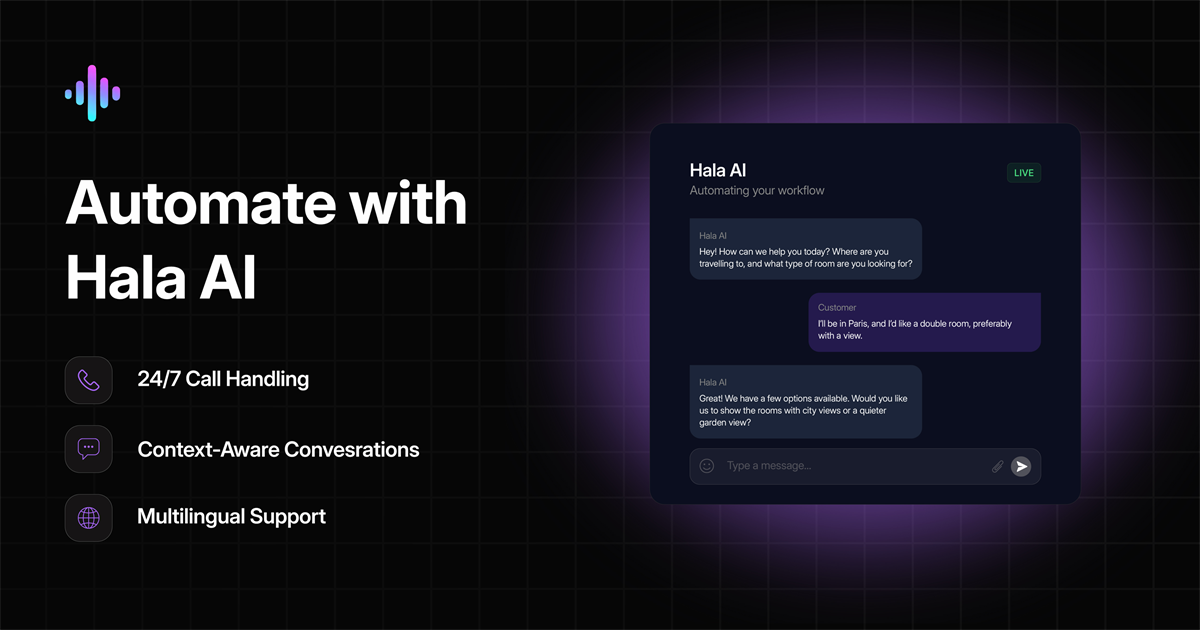 Hala AI - Voice AI Agents That Scale Your Business